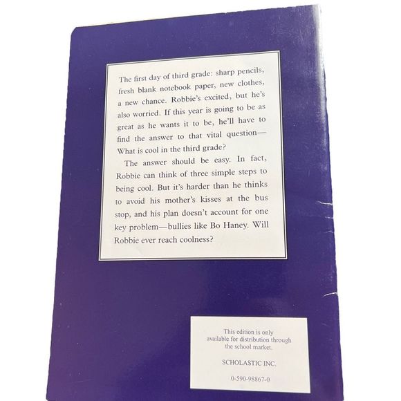 Scholastic‎ Book Set Of 2 Elementary Level Books How To Be Cool In Third Grade - Picture 5 of 9